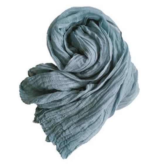 100% Linen Big Size Solid Color Super Large Size Shawl Plant Dyed Pashmina Long Linen Summer Scarves