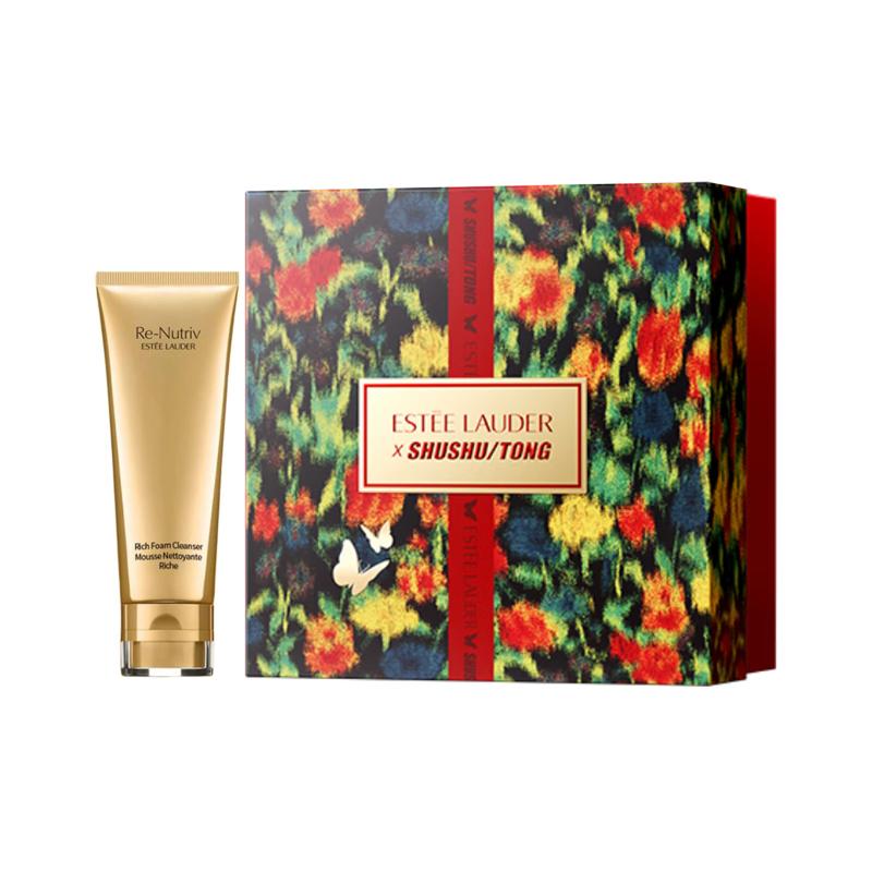 ESTEE LAUDER x SHUSHU/TONG White Gold Makeup Removal Gift Box Cleansers Refreshing Cleaning 125ml Gentle