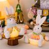 Beautiful Easter Rabbit Doll Decorative Easter Rabbit Toy Perfect for Holiday Decorationa and Window Display