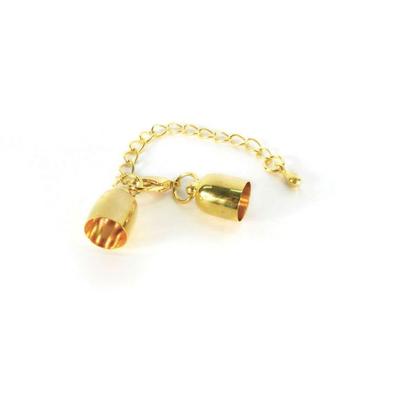 Bell End with 8mm Gold Clasp