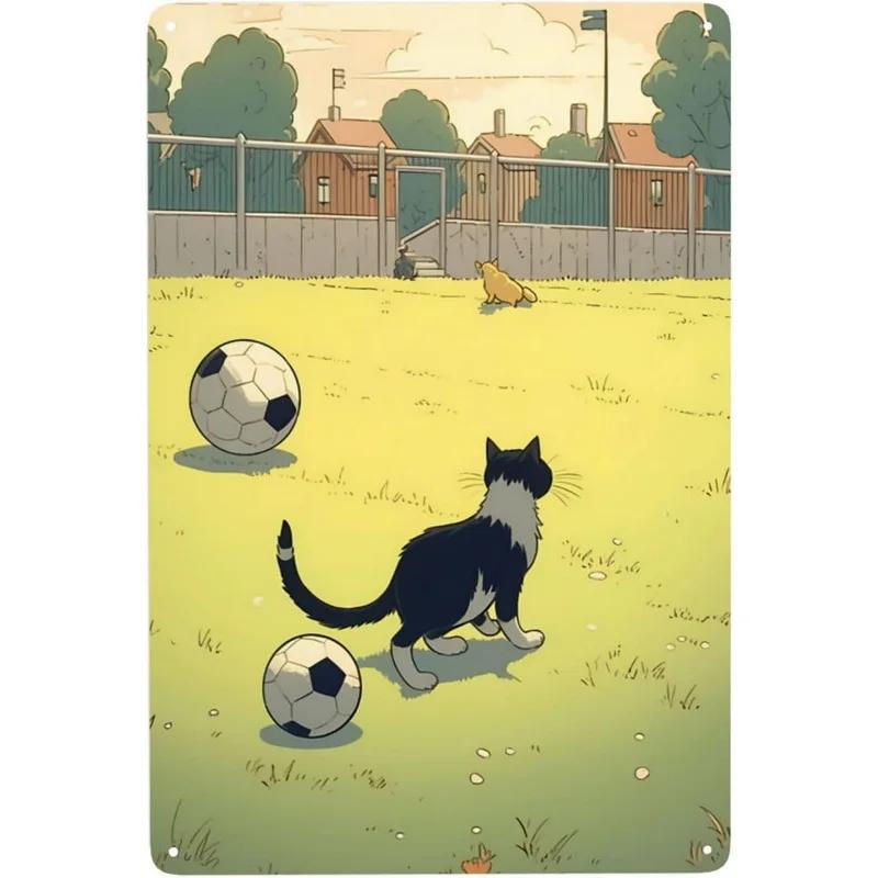 Cats Metal Tin Signs Being Normal Is Boring Wall Decoration Plaque Vintage Poster Iron Painting for Home Cafe Garden Club Bar