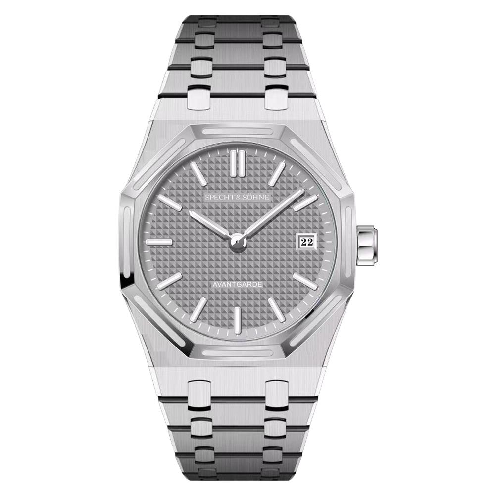 Specht & Söhne 2025 New fashion Watch For Men Quartz Movt Sports Watches Octagon Stainless Steel Sapphire Crystal 50M Waterproof