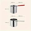 Stainless Steel Deep Fryer With Frying Basket Multifunctional Small Pot Kitchen Specific Frying Chicken And Other Cooking Tools