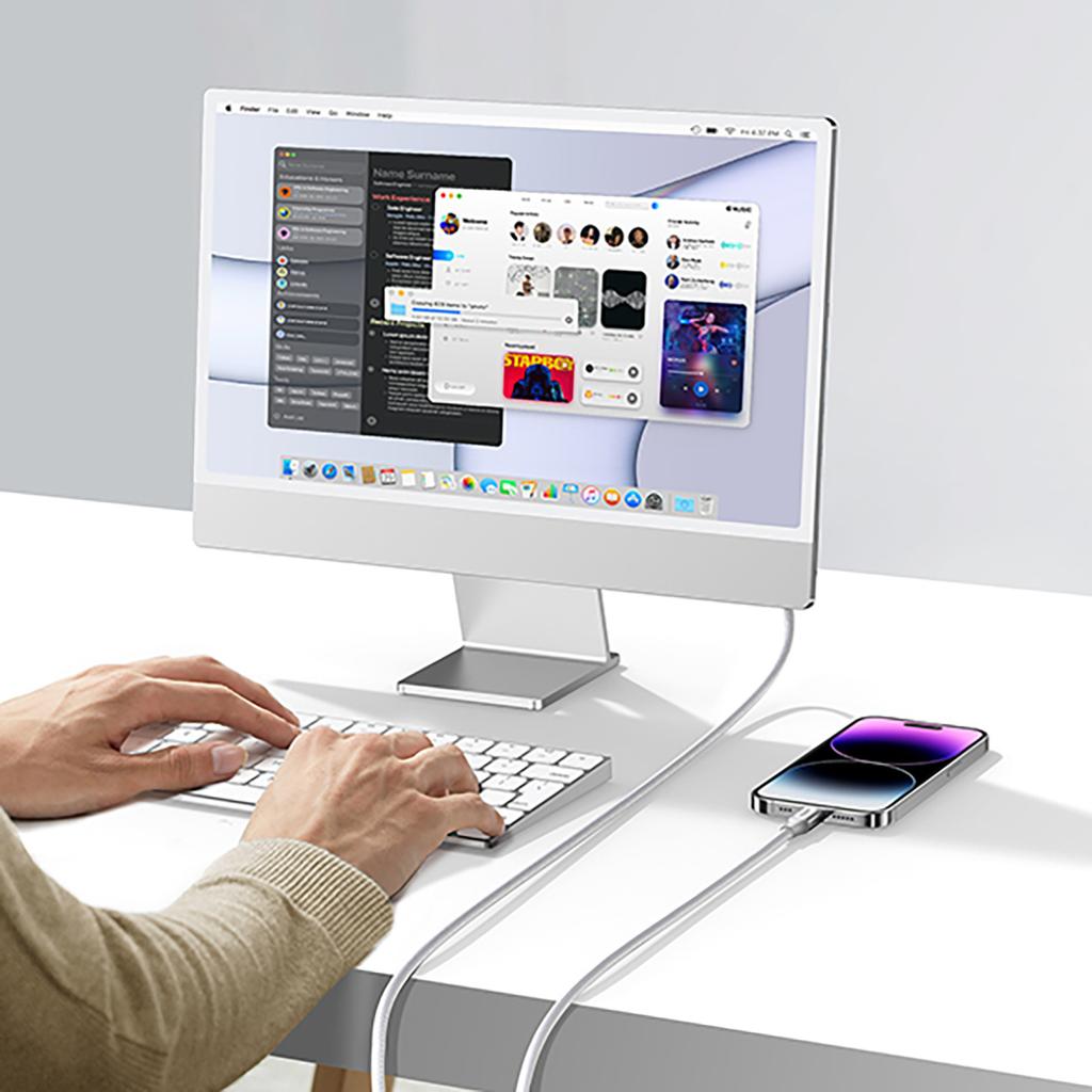 Ugreen Elite MFi USB-A to Lightning Cable 1.5m - Silver