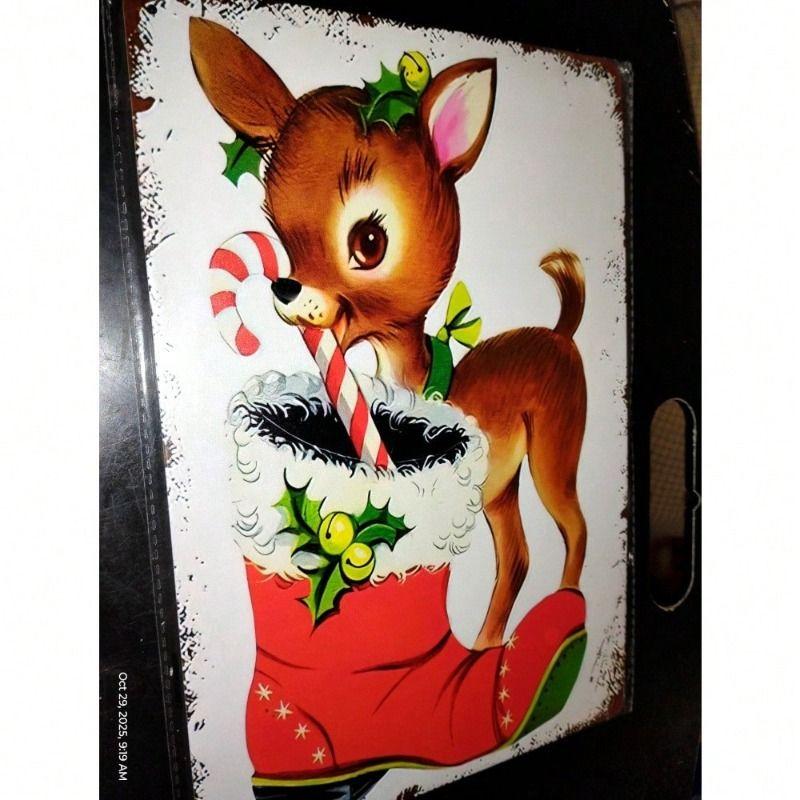 Vintage Metal Tin Wall Poster Sign 20x30cm