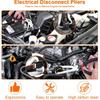 4Pcs Electrical Disconnect Pliers 37960, 60 Degree Electrical Connector Pliers 37980, Electrical Connector Separator 13120 With11 Terminal Removal