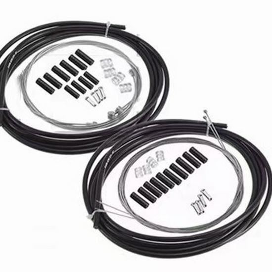 Bicycle Brake & Shifter Cable Housing Set - Universal 5mm/4mm for Mountain/Road Bikes