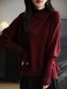 Women's Autumn/Winter Wool Batwing Sleeve Turtleneck Sweater