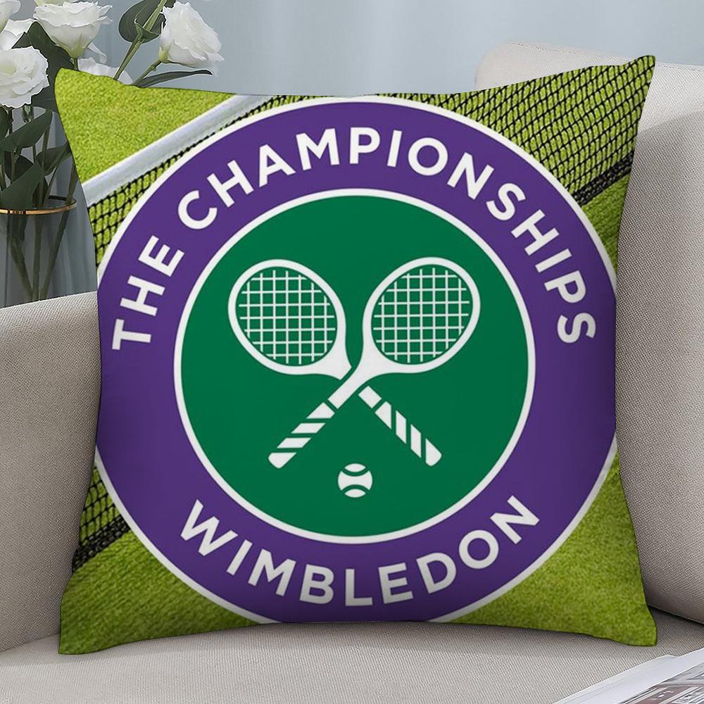 

W-Wimbledon cool Pillow Case Short Plush Sofa Decorative Gift Home Double-sided Printing Cushion 12x12in 30x30cm