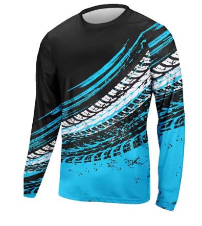 Fashion Men's Long Sleeve T-Shirt Outdoor Men's Running Top Fitness Top Quick-Drying Men's Clothing