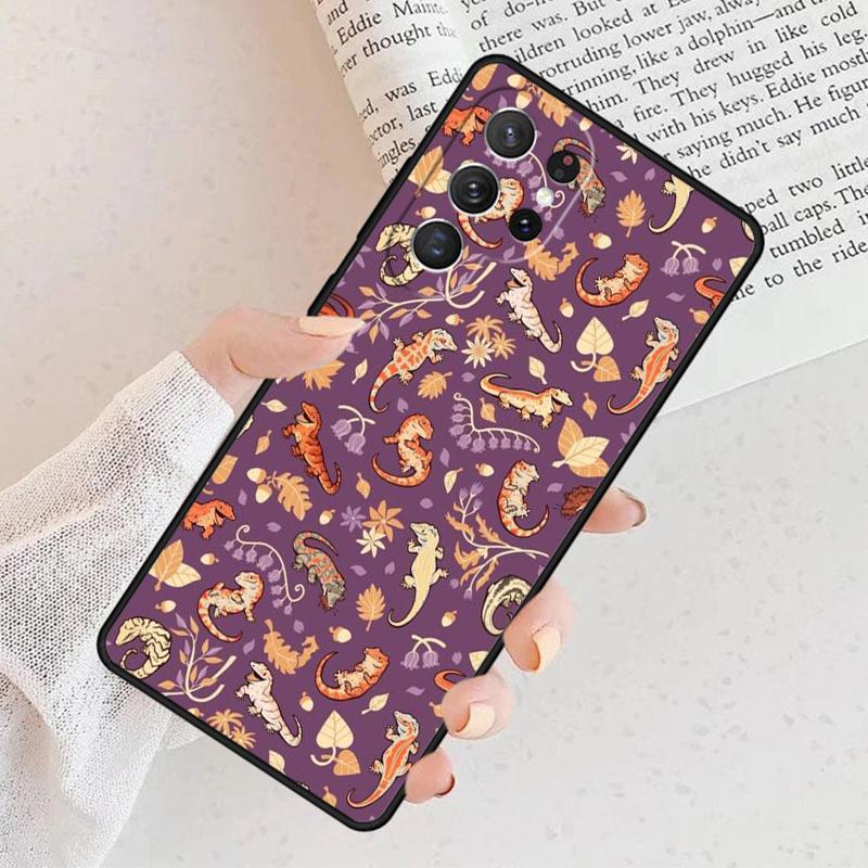 Gecko Lizard Phone Case For Samsung Galaxy S25 S23 S30 S8 S21 S20 FE S24 S22 Note 10 20 S8 Plus lite Ultra