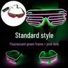 LED Light-Up Party Glasses for Stage Performances and Events
