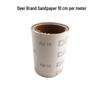 Korean Deer Sandpaper Roll: Durable, Hand-Tearable Sandpaper for Stone, Wood Carving, Furniture & Metal Polishing