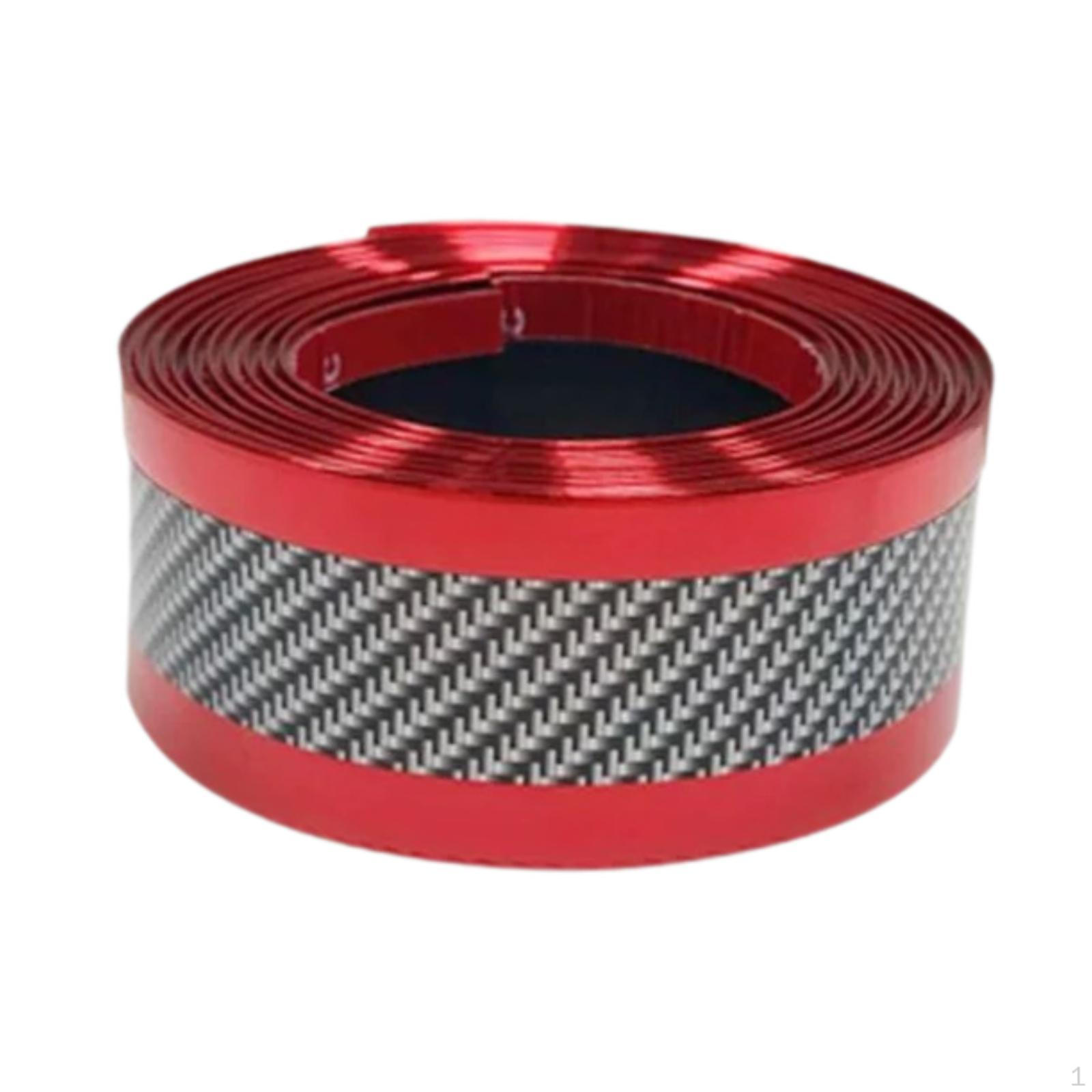 

Защитная накладка на кромку двери автомобиля, самоклеящаяся, против царапин, для лодки, грузовика, внедорожника, седана. красный