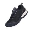 Outdoor Hiking Men Shoes Anti-slip Wear-resistant Flat Lightweight Sports Shoes Men Breathable Mesh Thick-soled Casual Shoes Men