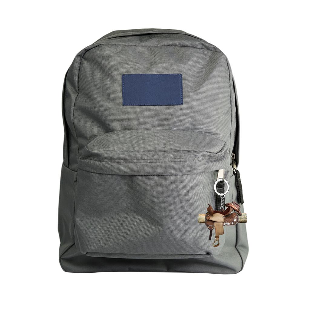 Saddle Acrylic Car Pendant Horse Saddle Keychain Western Horse Saddle Hangings Ornament Car Interior Decor Rear View Accessories