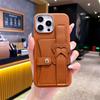 Applicable To Xiaomi Mi 15 Card Bag, Wrist Strap, Mobile Phone Case, Redmi NOTE14 Fashion Change Bag, Leather Pattern Protective Case.