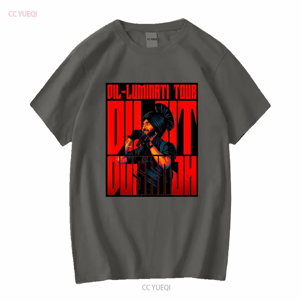 Diljit Goat Vibe Punjabi Singer Dosanjh T Shirt Vintage Washed Versatile Fashion Graphic Stretched Breathable Homme