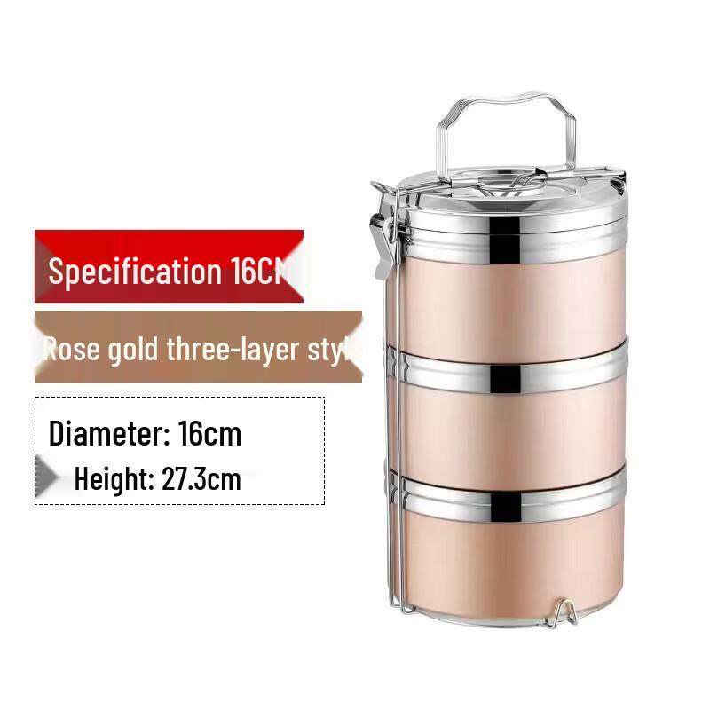 Portable 304 Stainless Steel Insulated Lunch Box