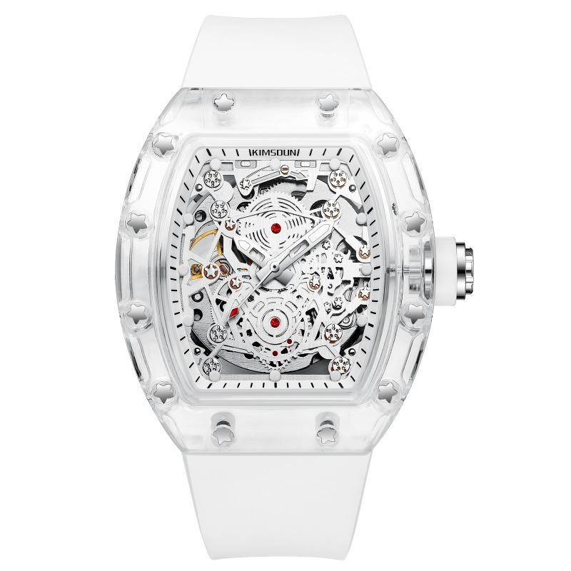 Kingston Transparent Hollow Mechanical Watch Men s Watch Fashion Men s Watch