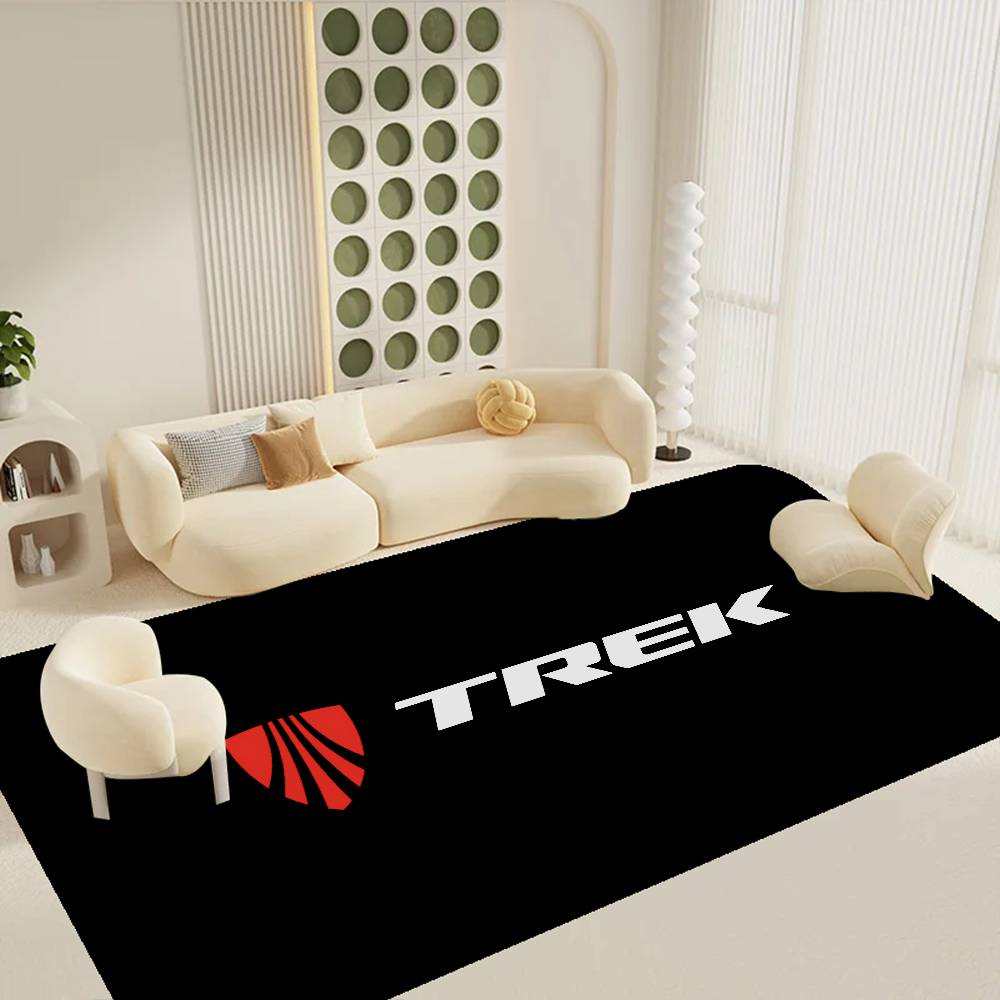 T-TREKS Bicycle Floor Mat Rectangle Anti-slip Home Soft Badmat Front Door Indoor Outdoor Mat Hotel Decor Mat