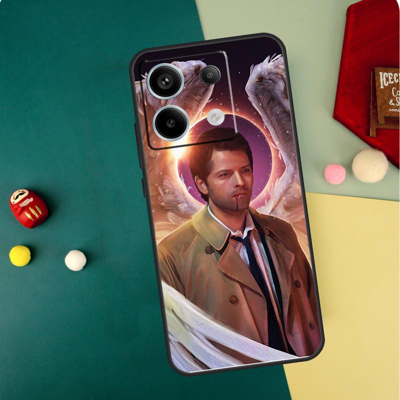 Angel Castiel Supernatural Case For Xiaomi Redmi Note 13 Pro 14 12 11 10 11S 12S Redmi 15 14C 13C 10C 12C 15C Funda