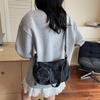 Denim Bag Women's Summer Versatile Shoulder Messenger Bag Casual High-end Portable Pillow Bag