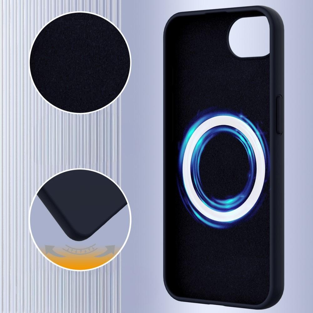 iPhone 17e / 16e Case, Silicone MagSafe, Dark Blue