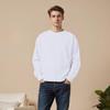 Spring and Autumn Pure Cotton Soft Breathable Fabric Round Neck Long Sleeved T-shirt for Men and Women, Loose Fit Base Shirt