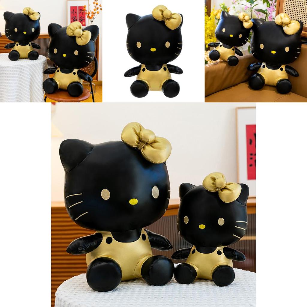 Classic Plush Toy Kitty Cat Shaped Soft Doll For Girls And Kids
