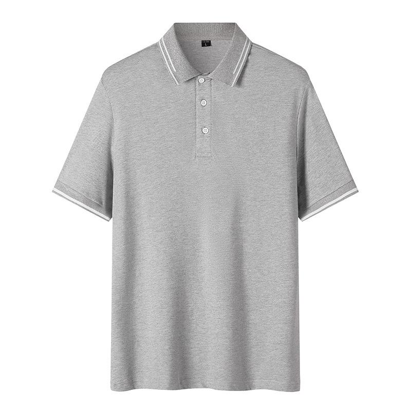 Letni T-shirt z krótkim rękawem Męska koszulka polo z klapą Koszulka polo dla par