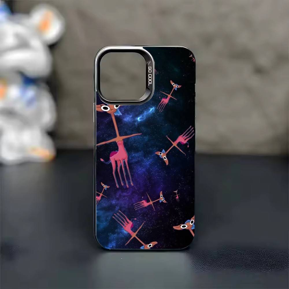 

Cartoon C-Centaurworld Phone Case Color Silver Shell For IPhone 17 16 15 14 13 12 11 Pro Max Plus iPhone13PRO