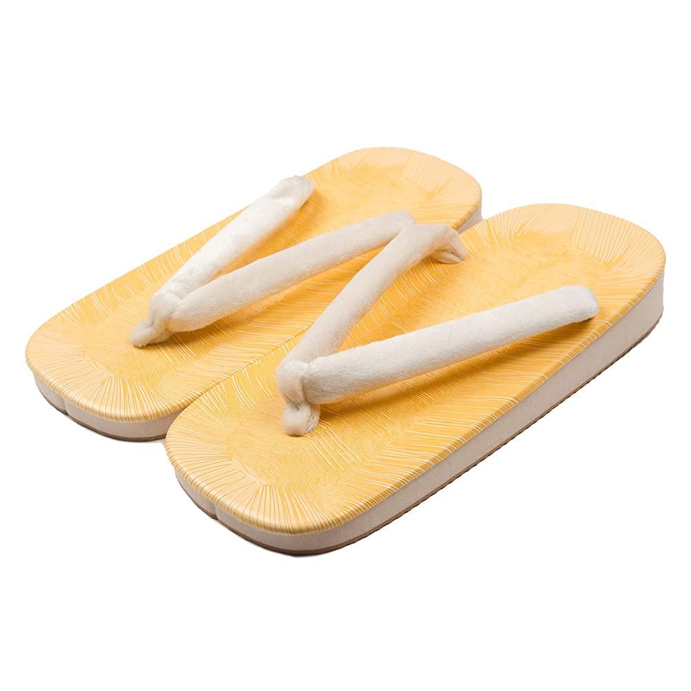 

[Kyoetsu] Sandal-style sandals with sponge sole and high-quality thong (L (27cm), White)