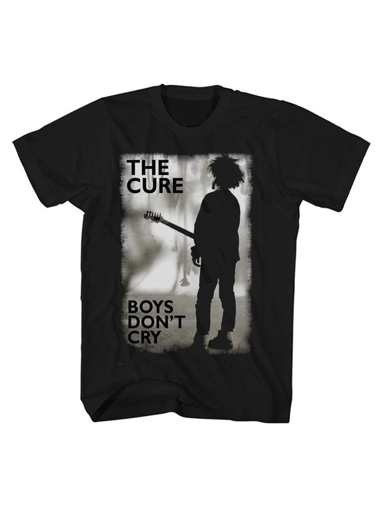 THE CURE Rock Therapy Band Boys Don't Cry Herr Amerikansk Casual Kortärmad T-shirt Rock T-shirt 2025 Sommar Ny In