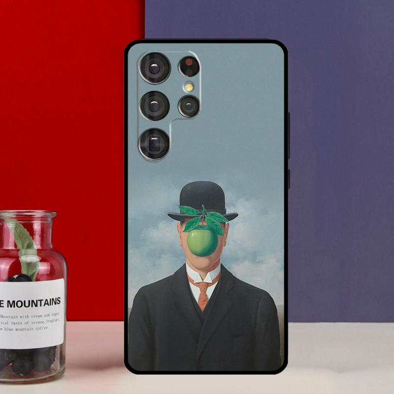 Rene Magritte Funda Case For Samsung Galaxy S25 Ultra S9 S10 S20 FE S21 S22 S23 Plus S24 Ultra Phone Cover