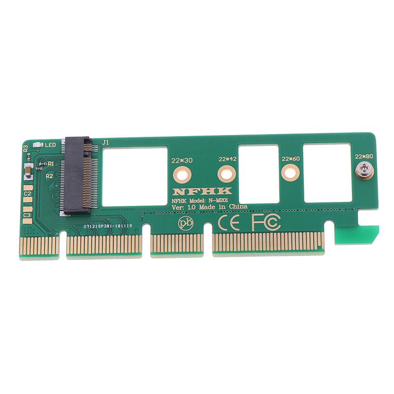 Nvme M.2 Ngff Ssd To Pci-E Pci Express 3.0 16X X4 Adapter Riser Card Converter