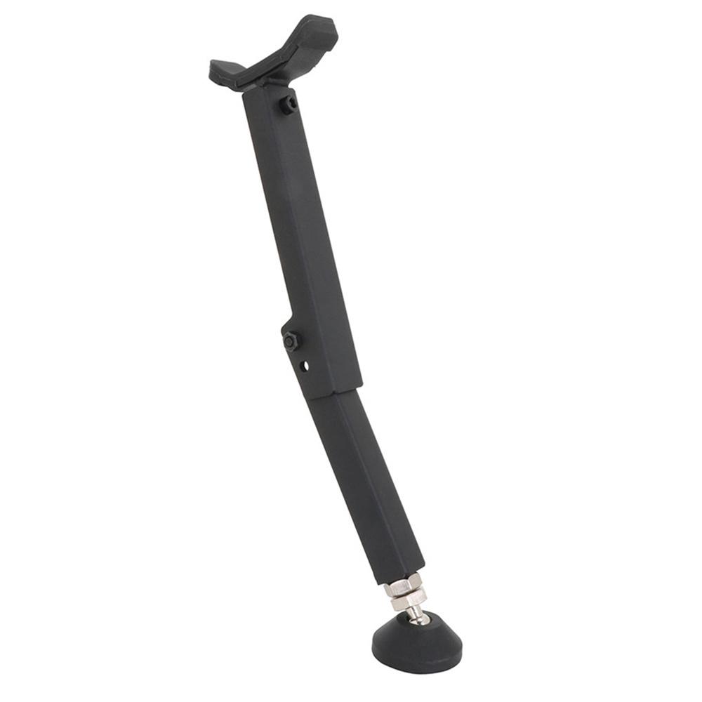 Motorcycle Single Side Paddock Stand Wheel Stand Support Foldable Aluminum Black