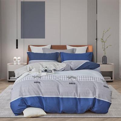 Louis Kellog Raphael Bedrucktes 4-teiliges Bettwäscheset