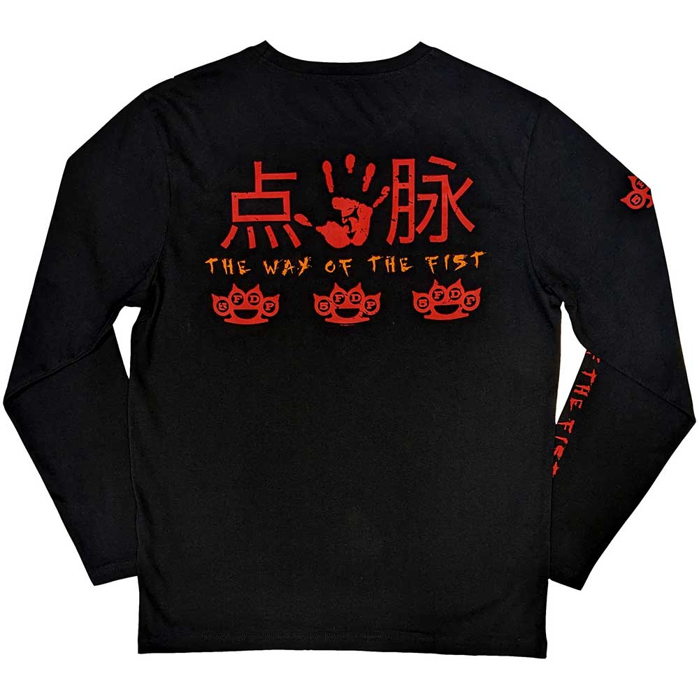 Five Finger Death Punch Unisex Adult The Way Of The Fist Long-Sleeved T-Shirt