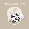 Fashion Cute Panda Mouse Mat Wrist Rest Non-Slip Wrist Support Pad Memory Foam Hand Support Mousepad Office Accessories