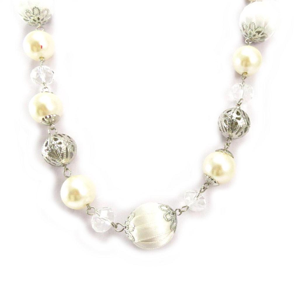 Les Trésors De Lily [K6550] – Halskette „Scarlett“ aus Elfenbein