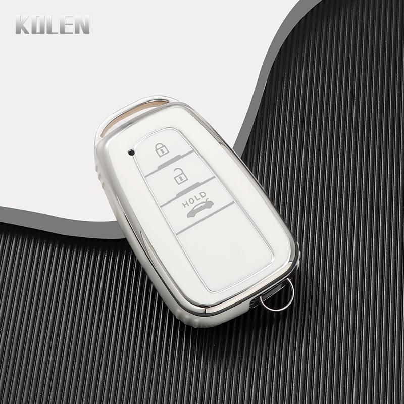 

Tpu Car Remote Key Case Cover Shell Fob For Toyota Prius Camry Corolla Chr C-Hr Rav4 Land Cruiser Prado Altis Key Protect Holder