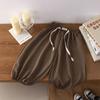 Children's Summer Loose Casual Pants Middle and Small Children Soft Mid-waist Anti-mosquito Pants
