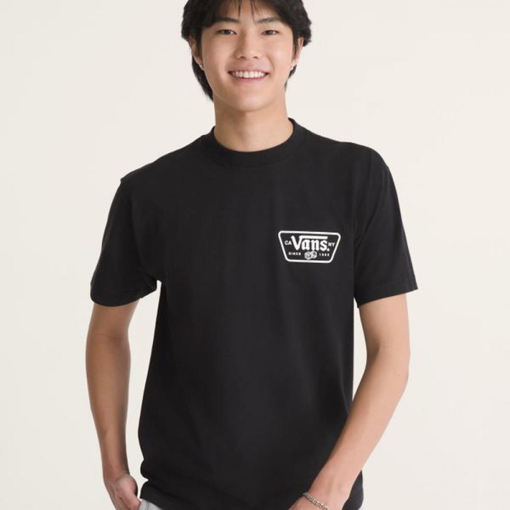 Vans ShorT Sleeve T shirT Black Vn000wu8blk