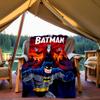 1PC Batman Outdoor Blanket Lightweight Flannel, Soft & Warm, All-Season, Outdoor, Camping, Living Room, Office,  L1106059