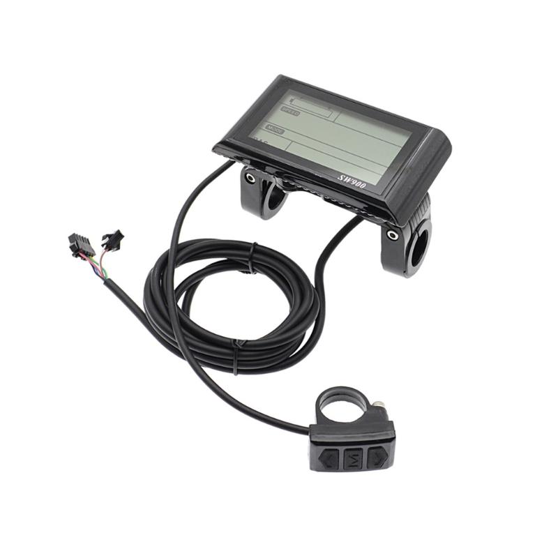 Electric Bike LCD Display Instrument with Speed Regulating Universals LCD Display Meter Scooter Speeds Control Instrument 1