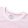 Polo Ralph Lauren Striped Crew Neck Pullover Short Sleeve T-Shirt Women Tops Pink 211698030-037