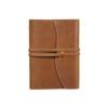 100% Genuine Leather Hardcover Loose-Leaf A5 Notebook Planner Diary Journal with Drawing Sketchbook Travel Features