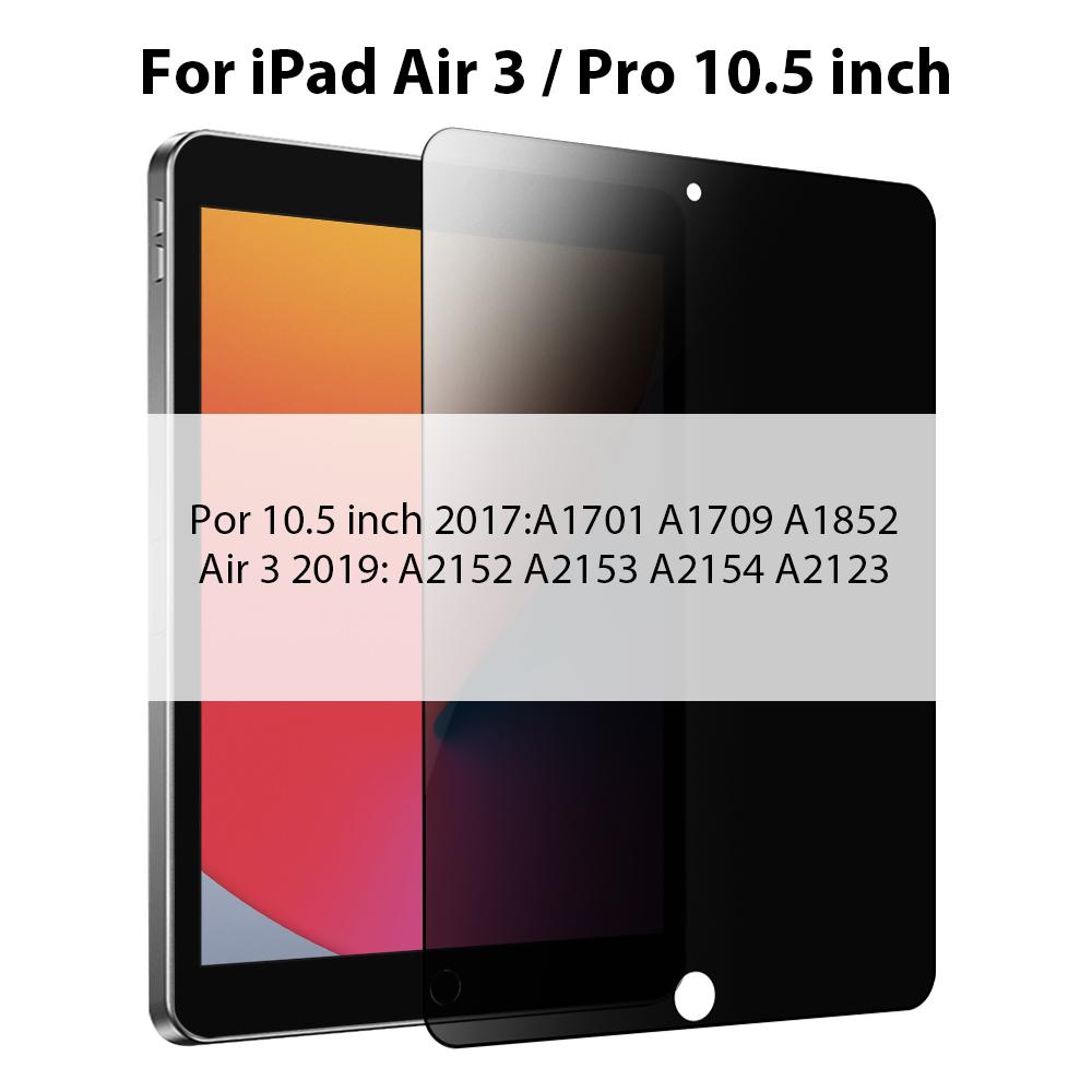 Privacy Glass For iPad Pro 12.9 12 9 11 6th 9th 10th 10 Gen Screen Protector For iPad Air 5 4 7th 8th 10.2 Mini 6 Anti-peep Film