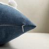 Three-dimensional Design Throw Pillow Cover Embroidered Waist Cushion Cover Pillowslip  Sofa
